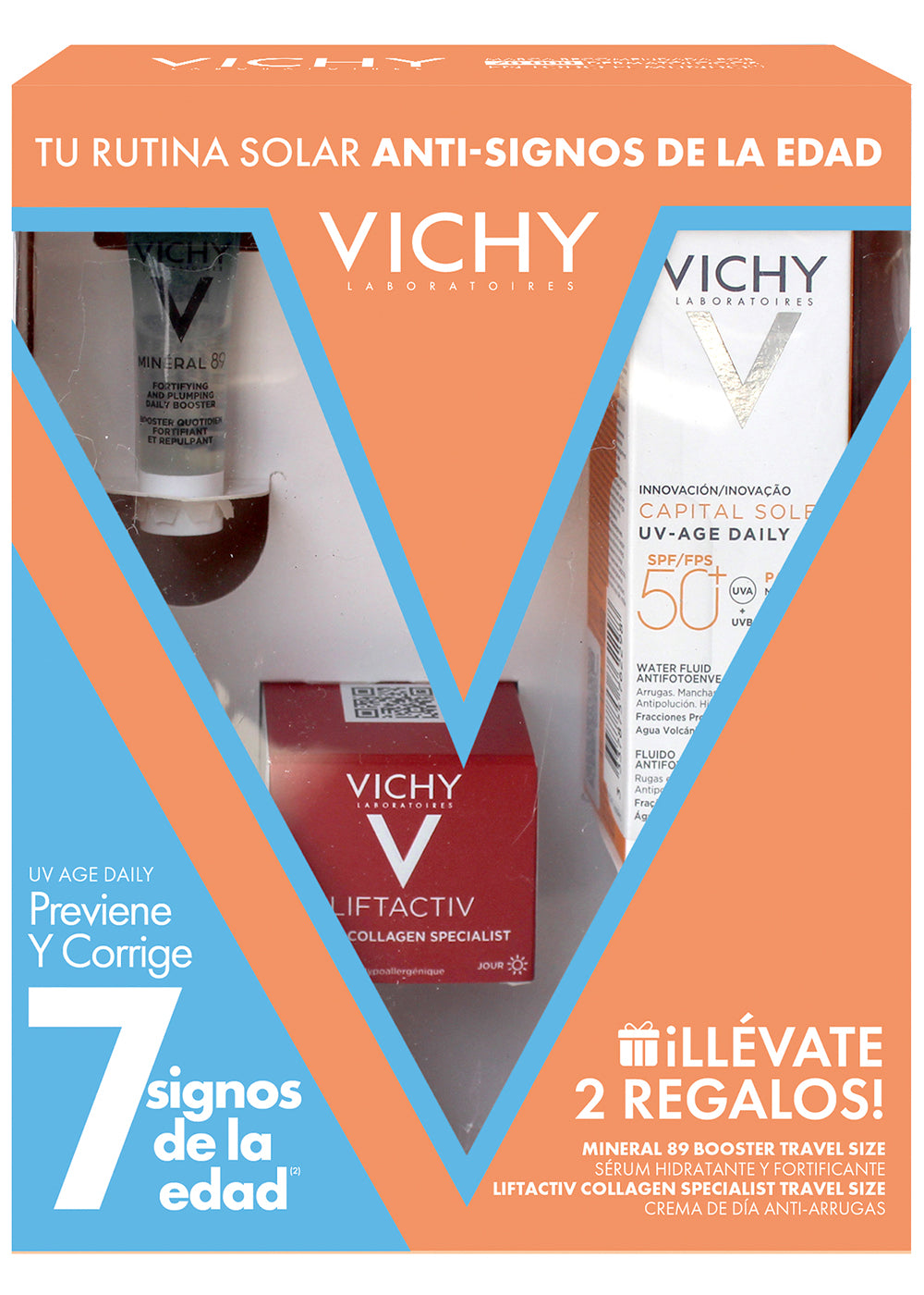 VICHY KIT CAPITAL   SOLEIL ANTI-EDAD